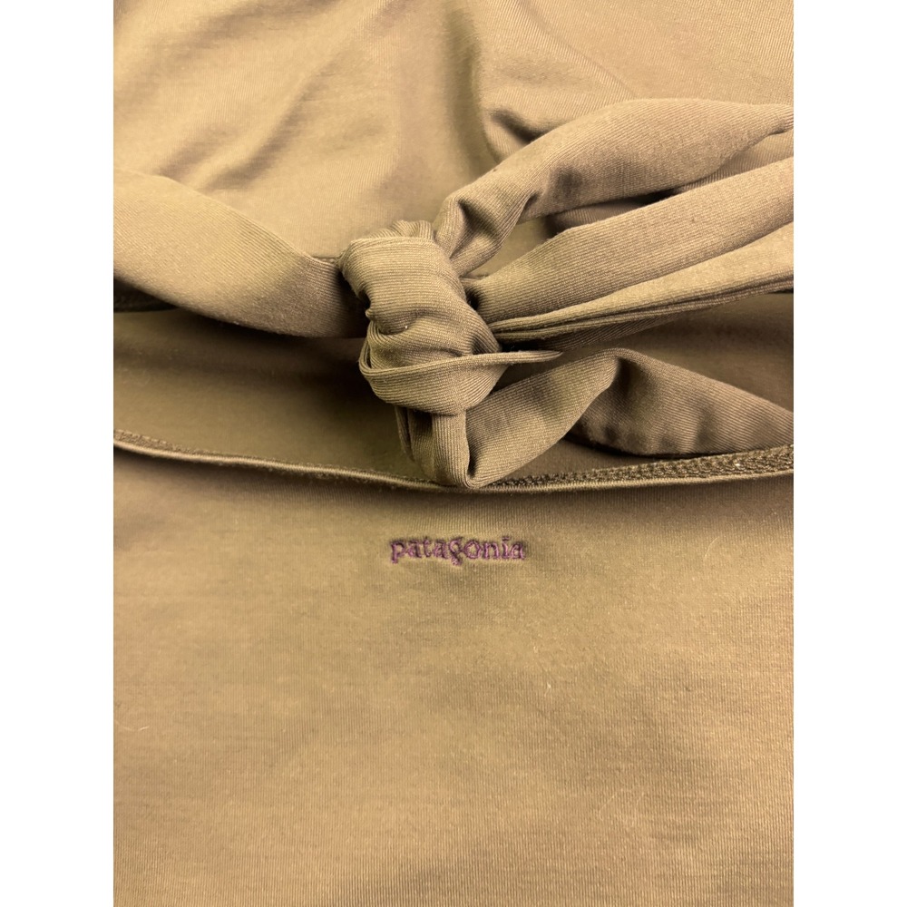 Patagonia Halter Dress Womens Small Brown Tie Back Activewear Casual - Picture 8 of 9